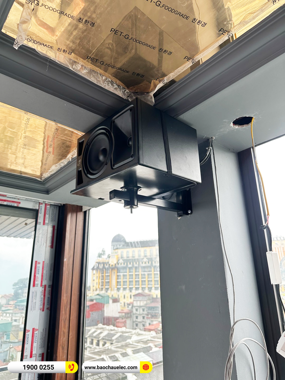 Lắp đặt hệ thống âm thanh nhạc nền ITC cho khách sạn của anh Thọ tại Lào Cai