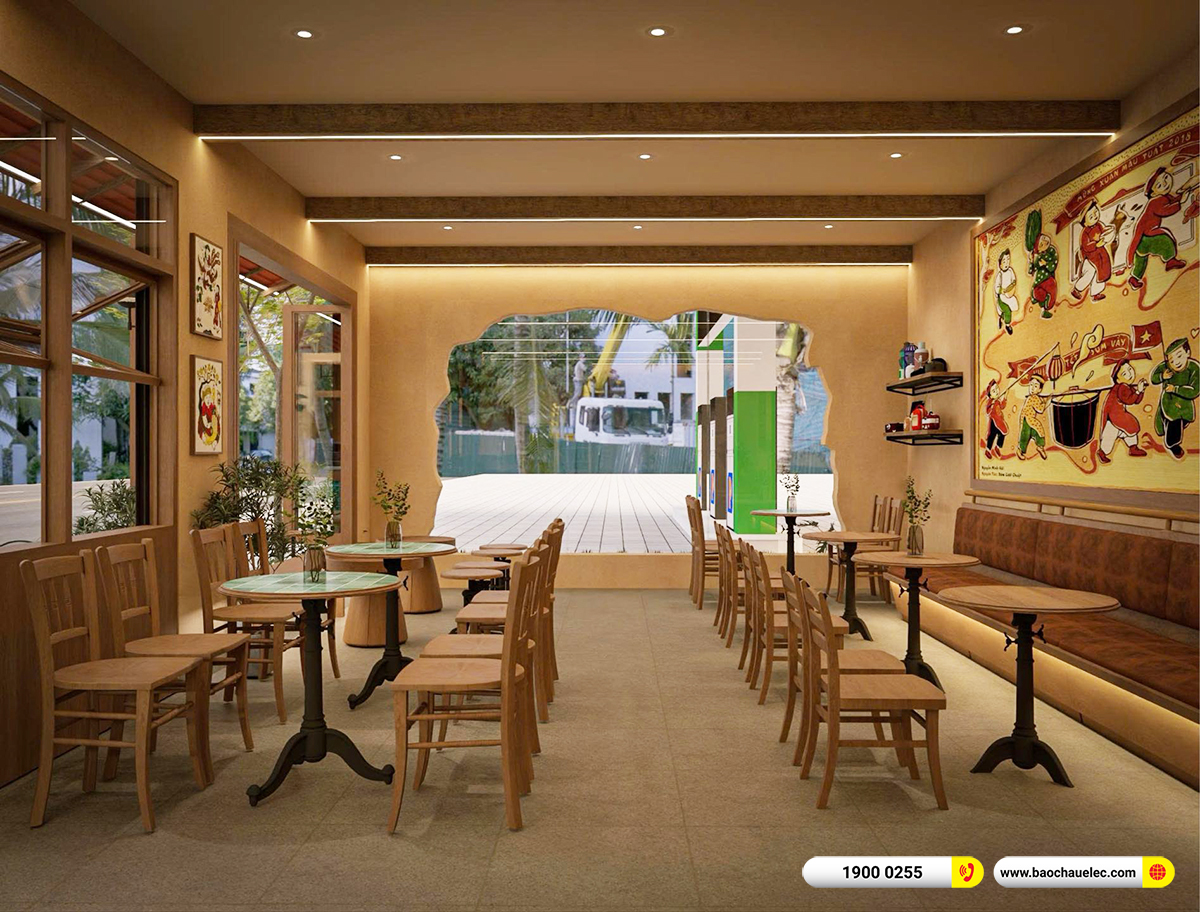 Lắp đặt &acirc;m thanh nhạc nền ITC cho cho qu&aacute;n Một G&oacute;c Cafe tại Đồng Nai 