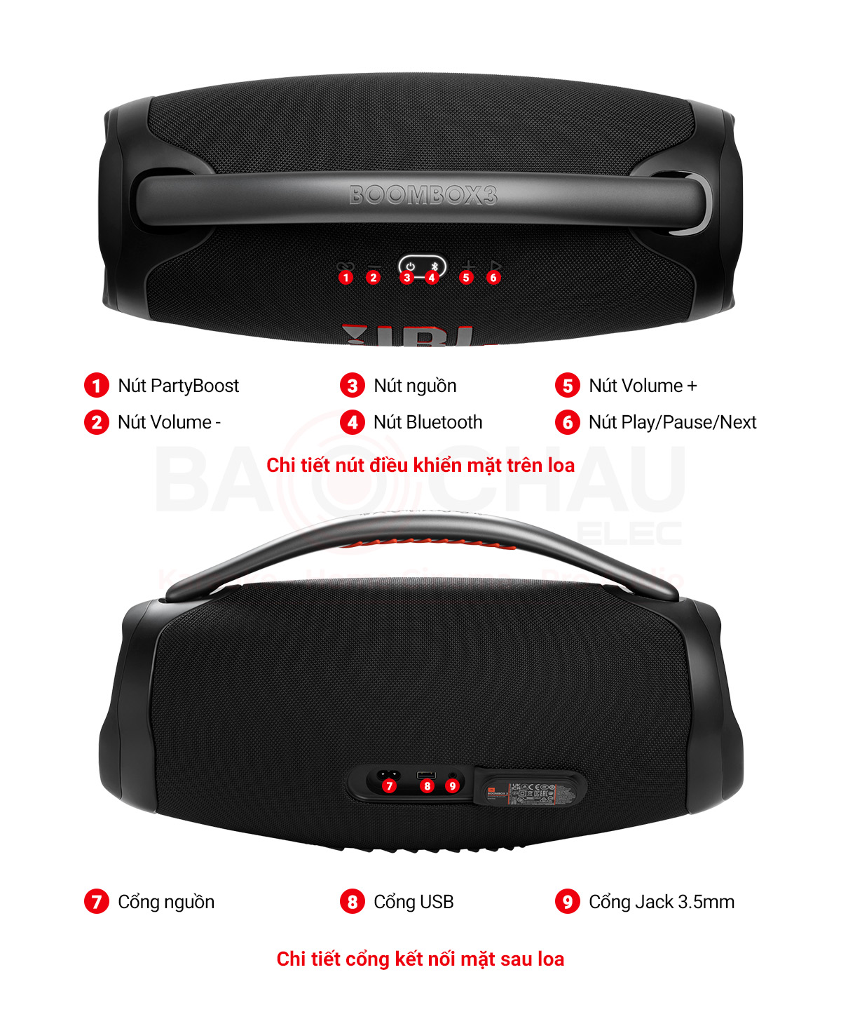 Loa JBL Boombox 3