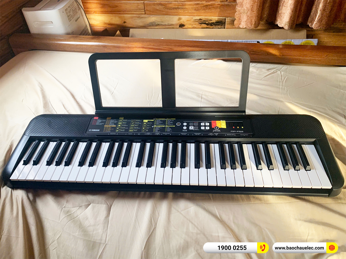 Bàn giao đàn organ Yamaha PSR-F52 cho Nha khoa Tâm Trí Đức tại Bình Định