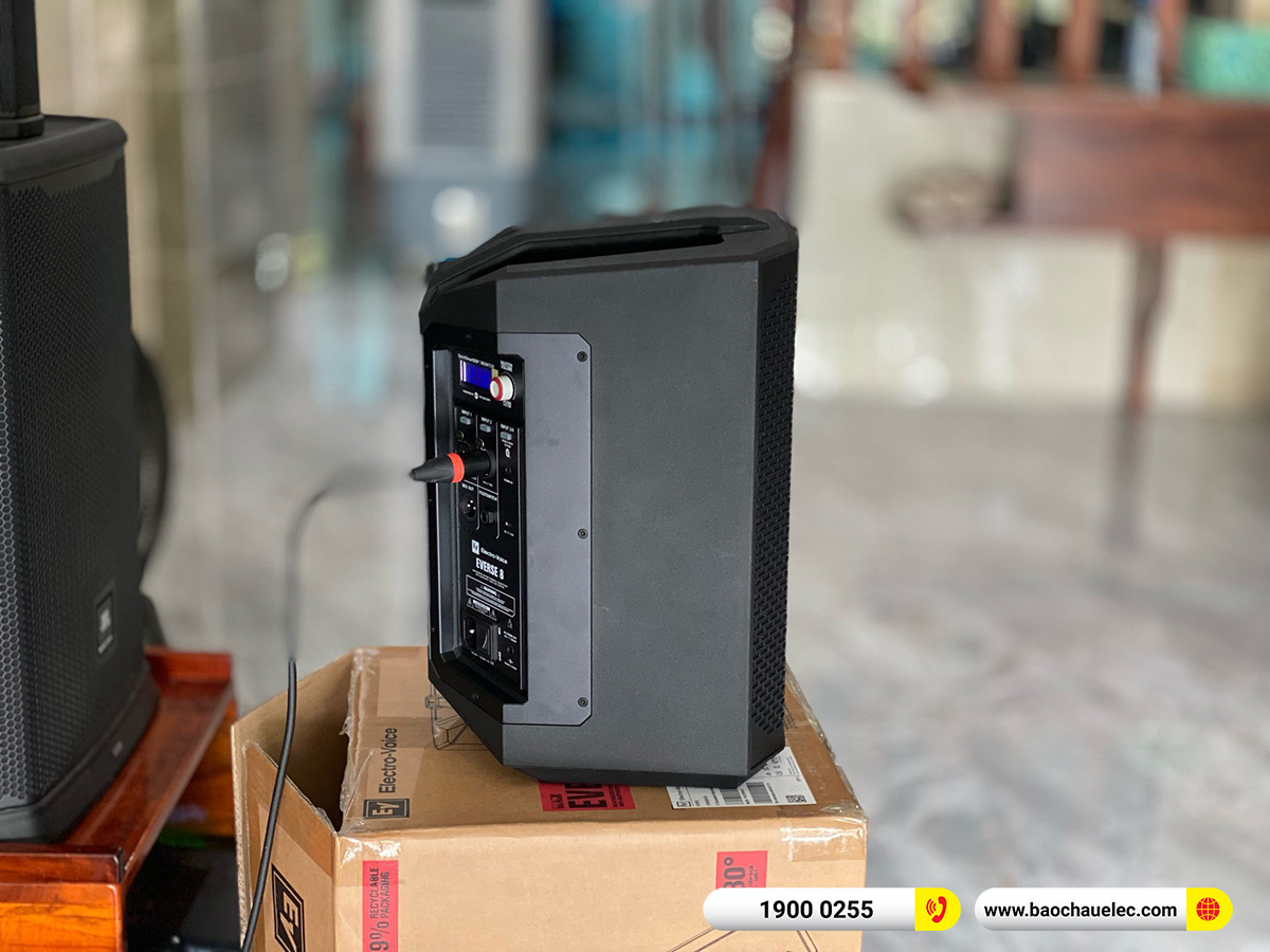 Bàn giao Loa Electro Voice Everse 8 hơn 22tr cho anh Thắng tại Đồng Nai