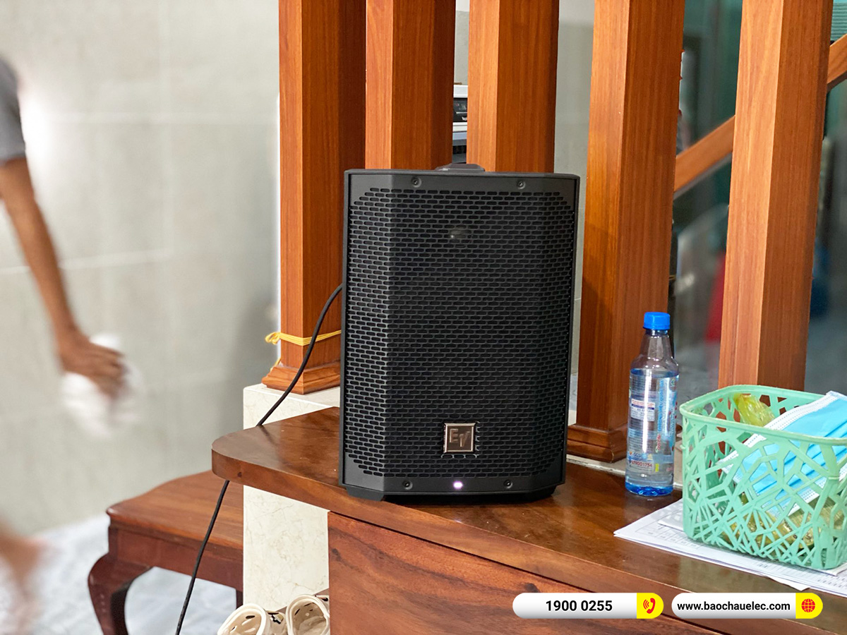 Bàn giao Loa Electro Voice Everse 8 hơn 22tr cho anh Thắng tại Đồng Nai