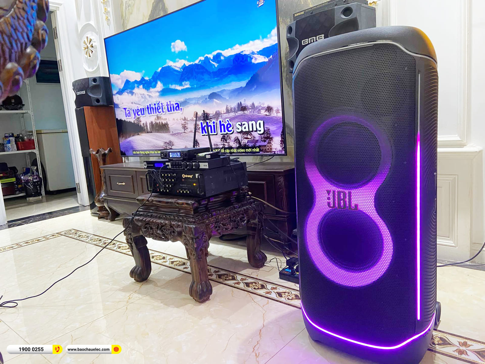 Bàn giao loa JBL Partybox Ultimate hơn 49tr cho anh Hùng ở Hải Phòng