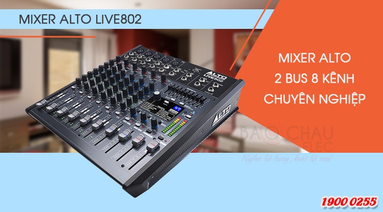 Bàn mixer Alto Live 802