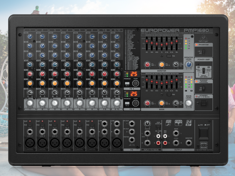 Bàn mixer Behringer PMP1680S