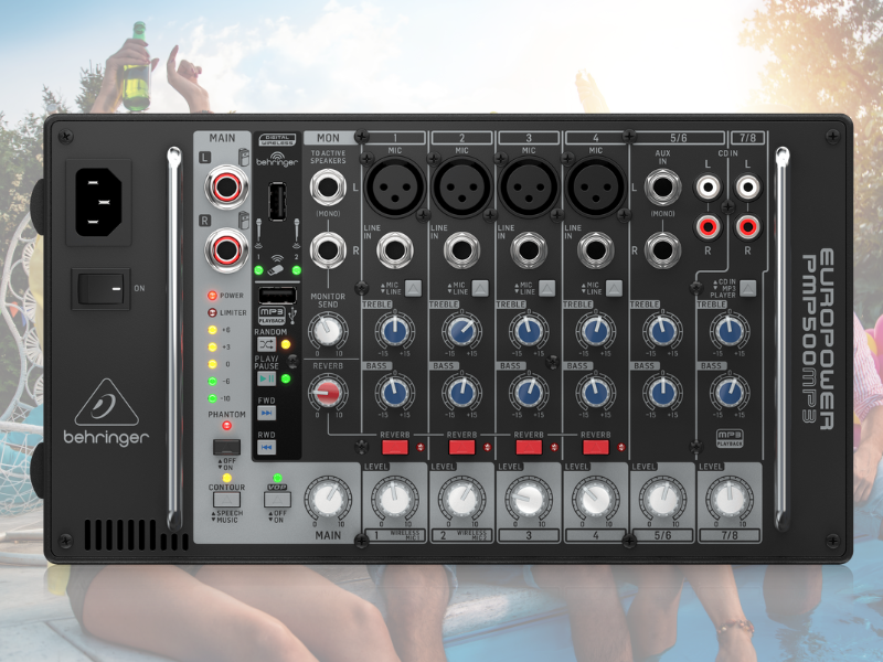 Bàn mixer Behringer PMP 500MP3