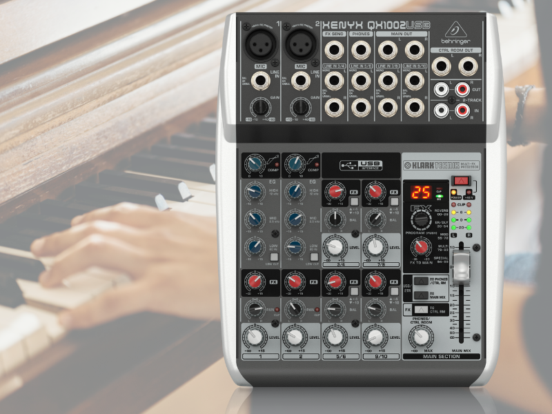 Bàn mixer Behringer Xenyx Q1002USB