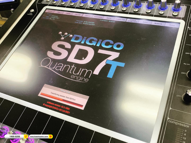 Bàn Mixer DiGiCo Quantum 7T