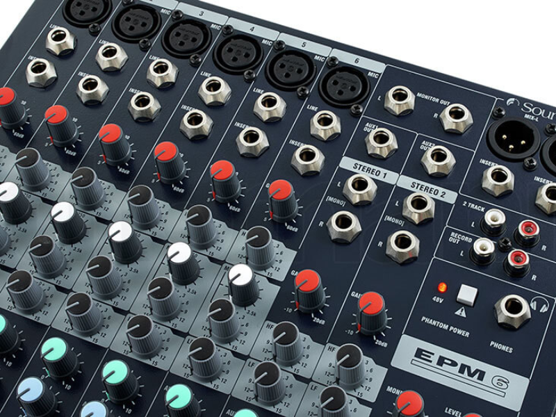 Mixer Soundcraft EPM 6