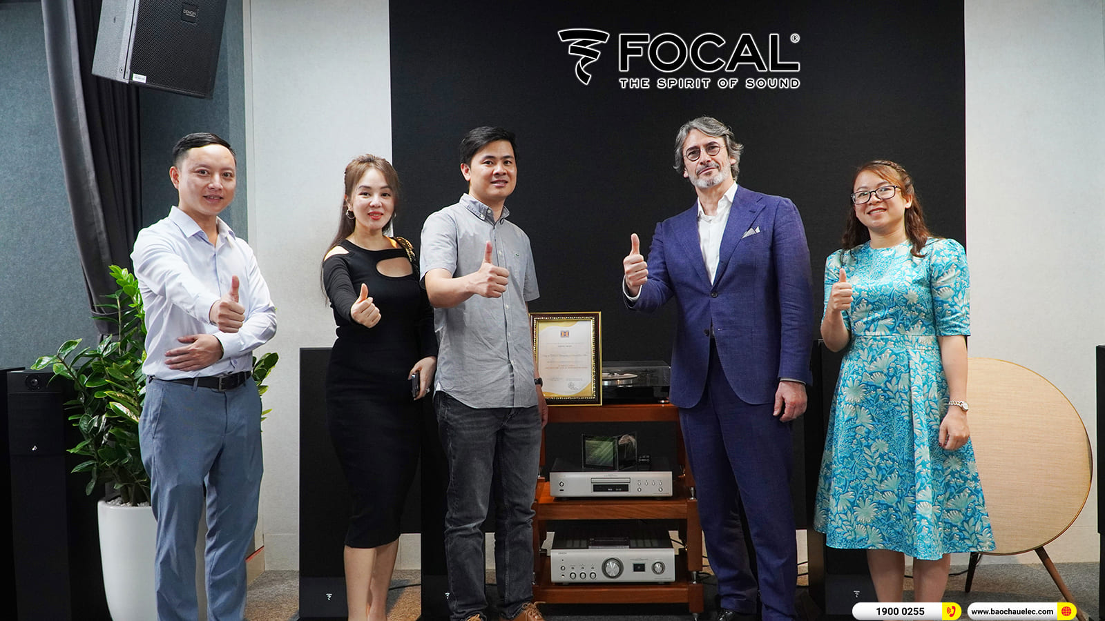 Bảo Châu Elec hân hạnh đón tiếp đại diện hãng Focal sang thăm và làm việc