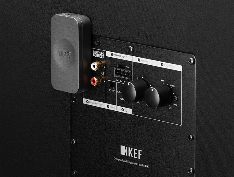 Bộ chuyển đổi kh&ocirc;ng d&acirc;y Loa si&ecirc;u trầm KEF KW1 TX/RX