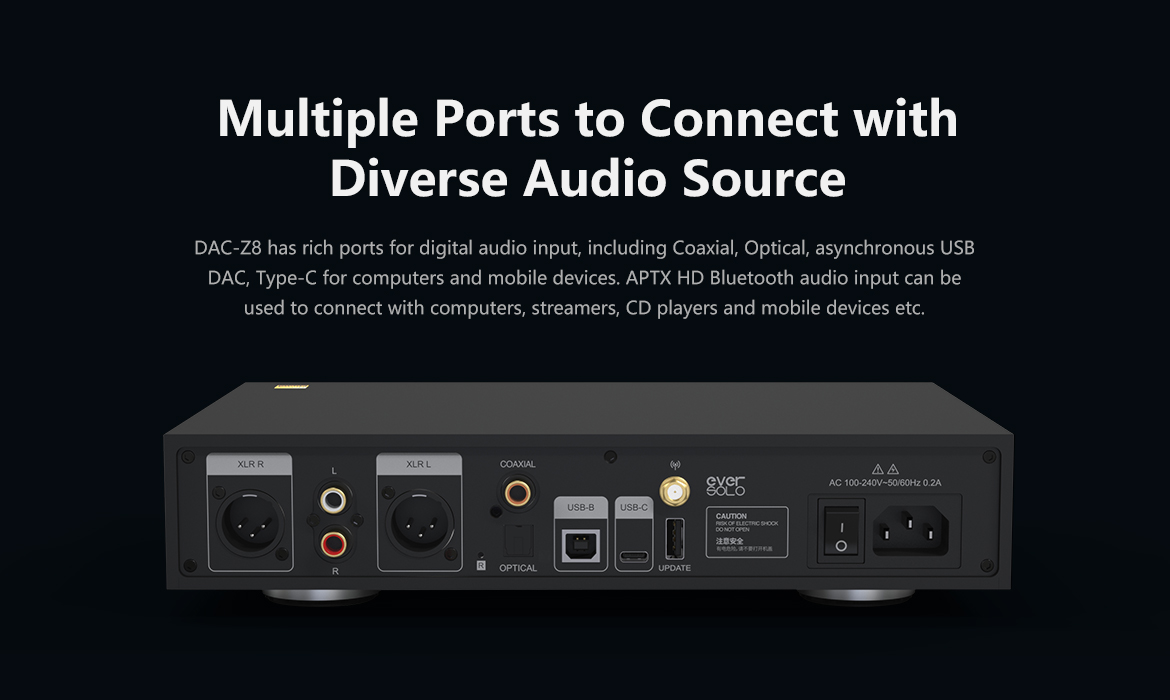 Bộ giải mã DAC Eversolo DAC-Z8