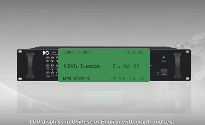 Bộ hẹn giờ v&agrave; ph&aacute;t lại &acirc;m thanh ITC T-6232