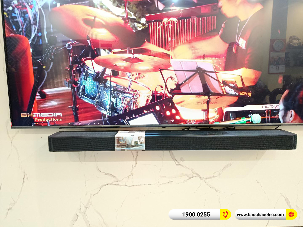 Lắp đặt Loa soundbar JBL Bar 1300 hơn 25tr cho anh Toàn tại Hà Nội