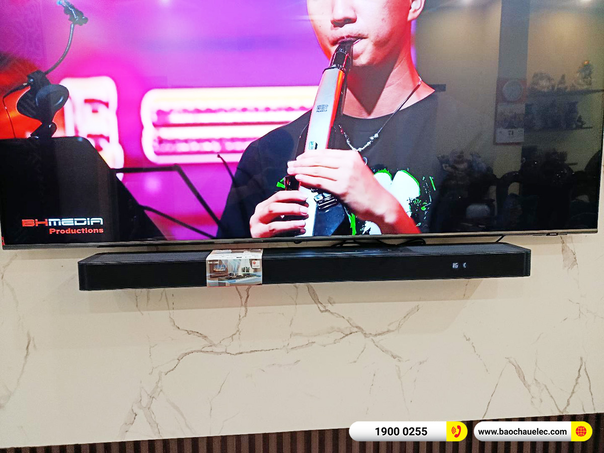 Lắp đặt Loa soundbar JBL Bar 1300 hơn 25tr cho anh Toàn tại Hà Nội