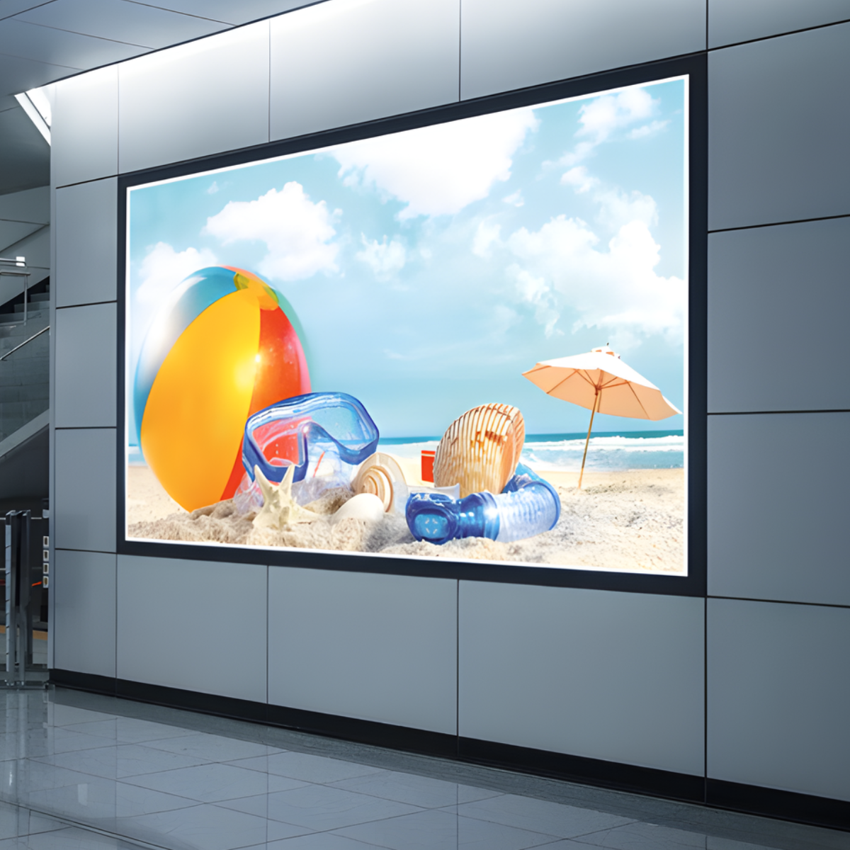 bộ m&agrave;n h&igrave;nh LED P2.0 trong nh&agrave; Longjoin diện t&iacute;ch 3.226m&sup2;