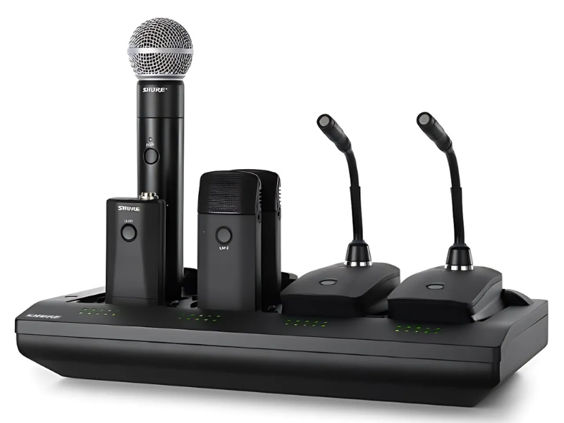 bộ sạc 8 cổng Shure MXWNCS8