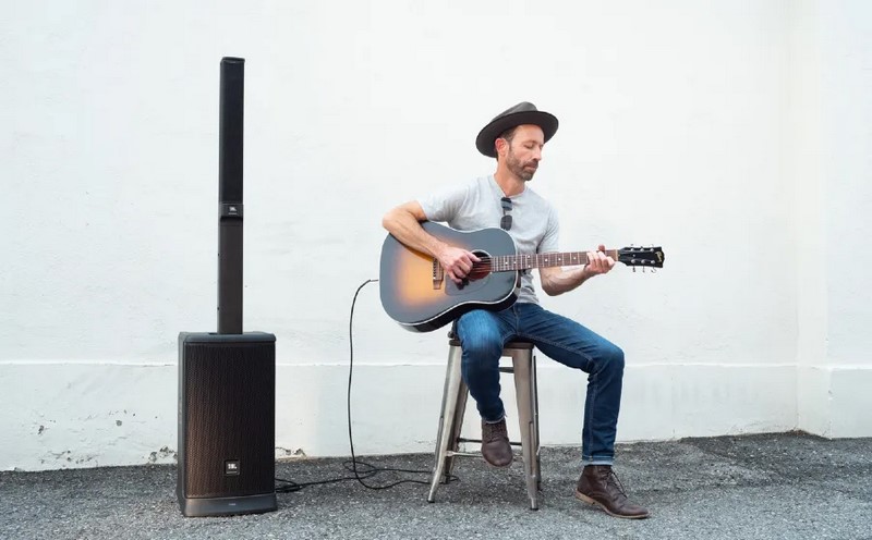 Cách kết nối guitar với loa kéo