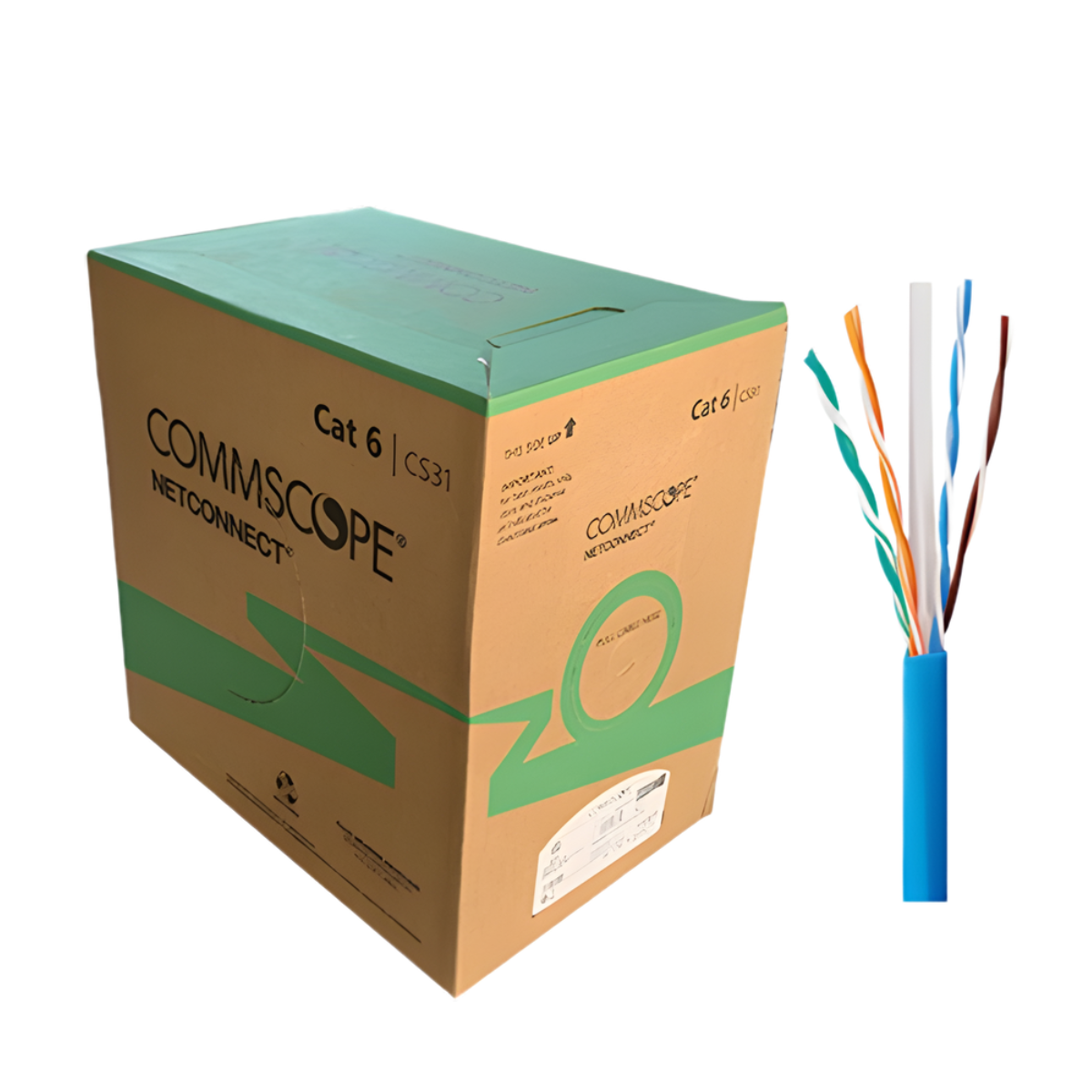 D&acirc;y mạng Commscope Cat 6 4UTP