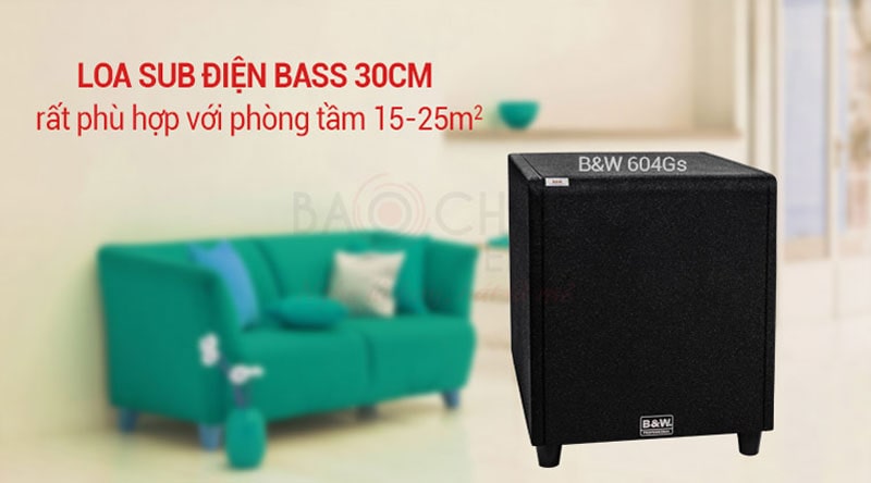 Loa Sub điện B&W 604Gs (bass 30) - Hình 2