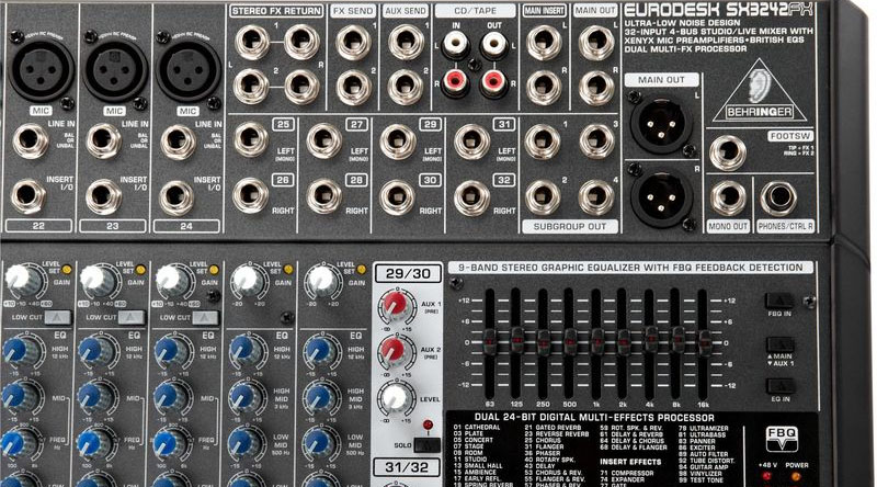 Bàn mixer Behringer SX3242FX - Hình 9