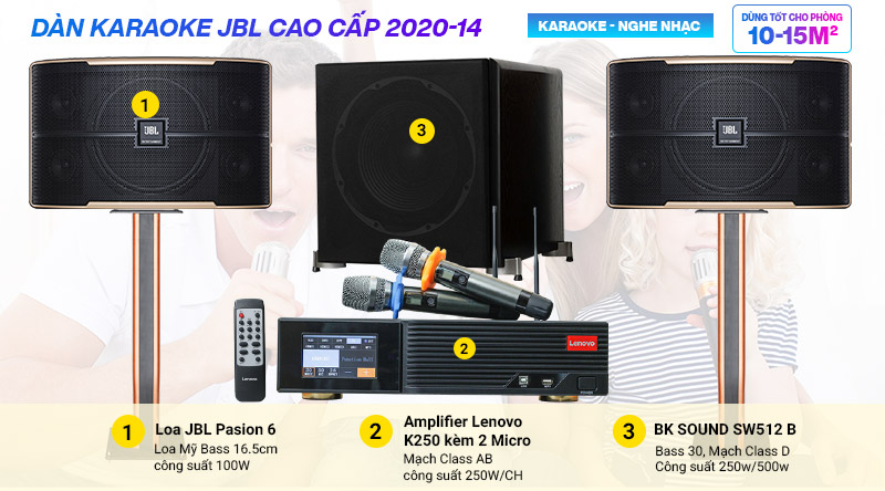 Dàn karaoke JBL cao cấp 2020-14 - Hình 1