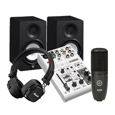 Combo thu âm Mixer Yamaha AG03 - Loa Yamaha HS5 - Micro AKG Combo thu âm Mixer Yamaha AG03 - Loa Yamaha HS5 - Micro AKG