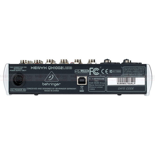 Bàn mixer Behringer Xenyx QX1002USB - Hình 6