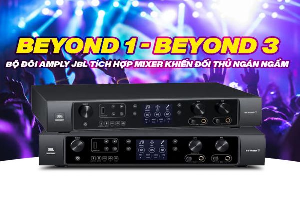 Ra mắt bộ đôi amply karaoke JBL tích hợp Mixer có gì HOT?