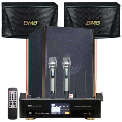 Dàn karaoke gia đình BMB cao cấp 03 (BMB CSN 510, BKSound DKA 6500, BKSound SW612 B)
