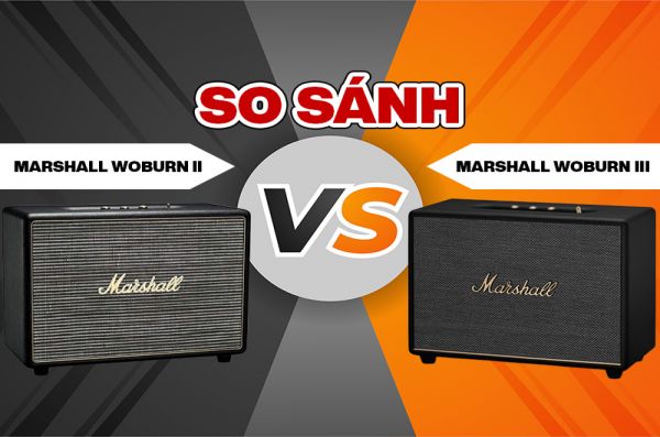 So sánh Marshall Woburn 3 và Marshall Woburn 2