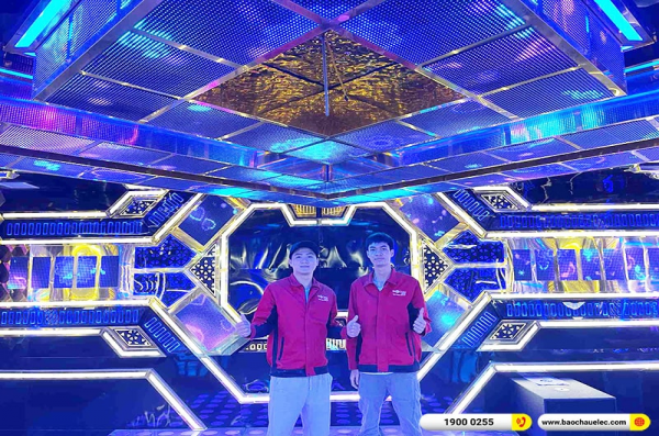 Thi công nội thất, lắp đặt hệ thống karaoke, nghe nhạc, xem phim trị giá gần 600 triệu cho anh Khoa tại Thái Bình (RCF 4112, 1212SE, RP-8000F,...) 