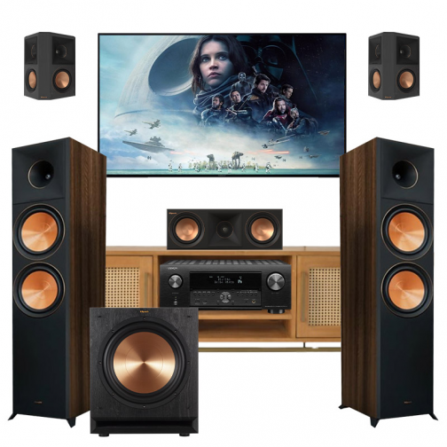 Dàn âm thanh 5.1 xem phim nghe nhạc BC-XPNN10 (Klipsch RP-8000F II + RP-502S II + RP-500C II + SPL-120 + Denon AVC-X4700