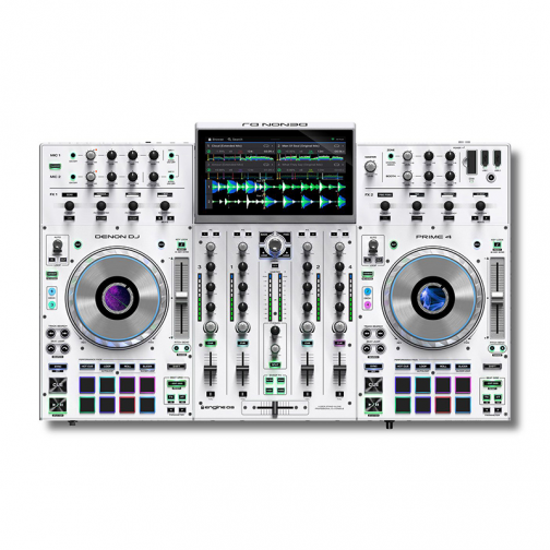 Bàn DJ Denon Prime 4 WHITE
