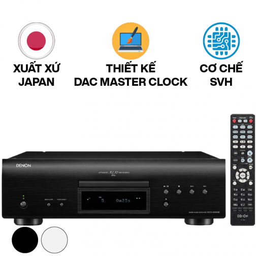 Đầu Denon DCD-1600NE (Optical, Coaxial, Hỗ trợ CD/RW, DVD-R/RW, Made in Japan)