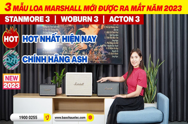 Đánh giá nhanh Loa Marshall Woburn 3, Stanmore 3, Acton 3 