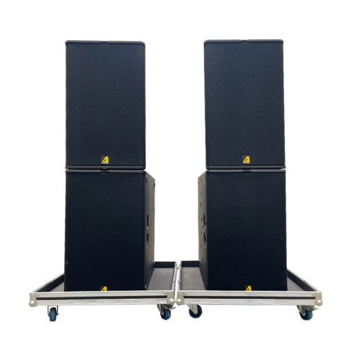 Bộ loa hỏa tiễn Actpro (2 loa full T24N bass đôi 30 + 2 sub hơi kép B30 40cm)