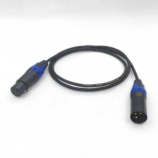 Dây Canon Đực, Cái màu Đen - Nhỏ (1m)