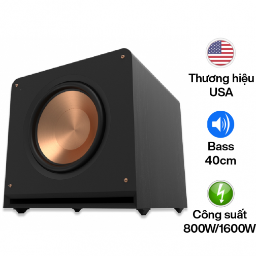 Loa sub điện Klipsch RP-1600SW (Bass 40cm. 1600W Peak)