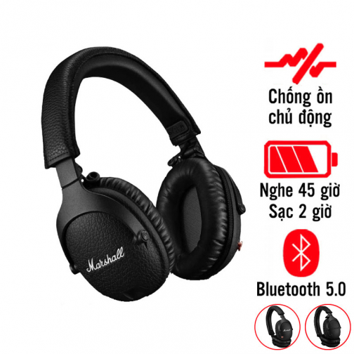 Tai nghe chụp tai Marshall Monitor 2 (II) ANC ASH