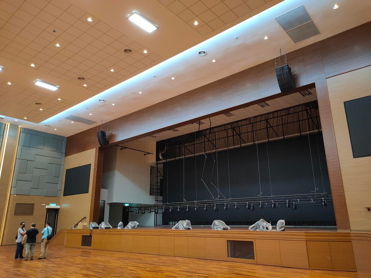 Xem thêm công trình âm thanh hội trường Audiocenter: