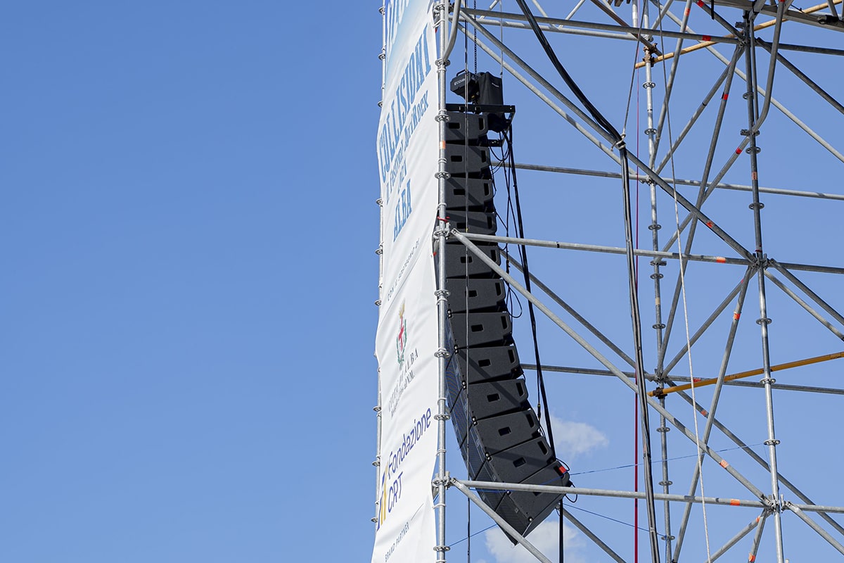 công trình Line Array sử dụng Loa dBTechnologies DB Vio L1610