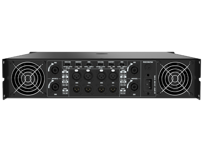 Cục đẩy 4 kênh Audiocenter PD400