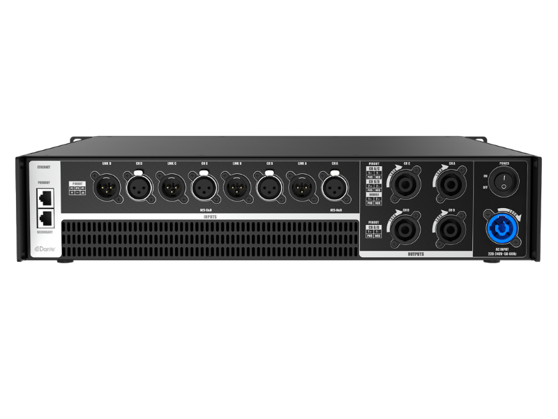 Cục đẩy công suất 4 kênh Audiocenter D4.6K-D