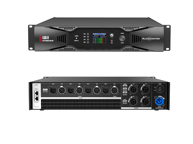 Cục đẩy công suất 4 kênh Audiocenter D4.6K-D