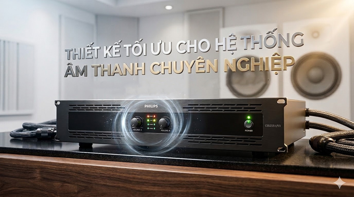 Cục đẩy c&ocirc;ng suất Philips CSS2551/70