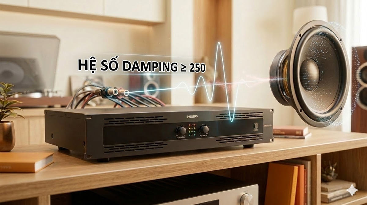 Cục đẩy c&ocirc;ng suất Philips CSS2551/70