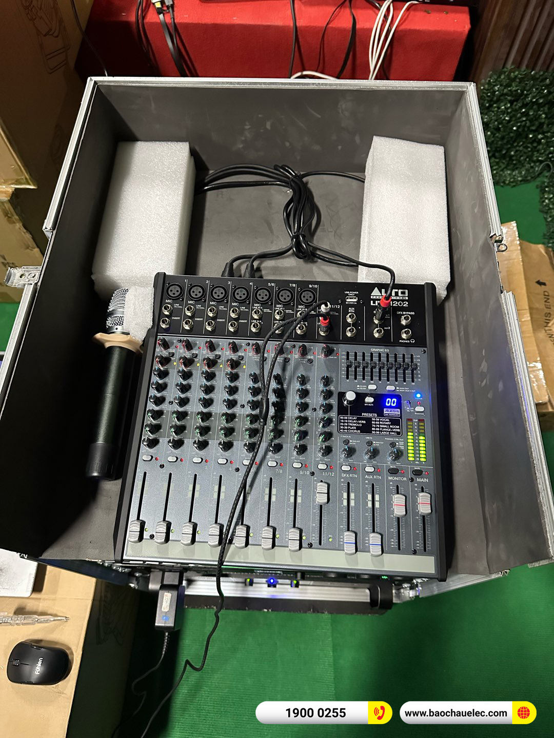 Lắp đặt hệ thống &acirc;m thanh, &aacute;nh s&aacute;ng cho C&ocirc;ng ty CP BKT tại H&agrave; Nội 