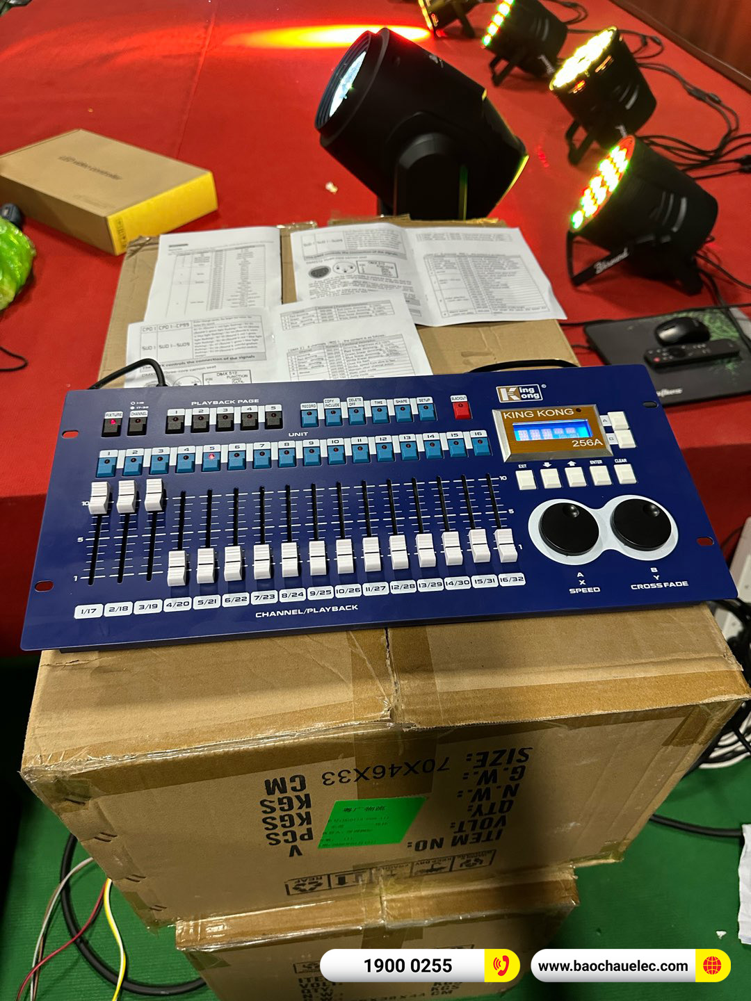 Lắp đặt hệ thống &acirc;m thanh, &aacute;nh s&aacute;ng cho C&ocirc;ng ty CP BKT tại H&agrave; Nội 