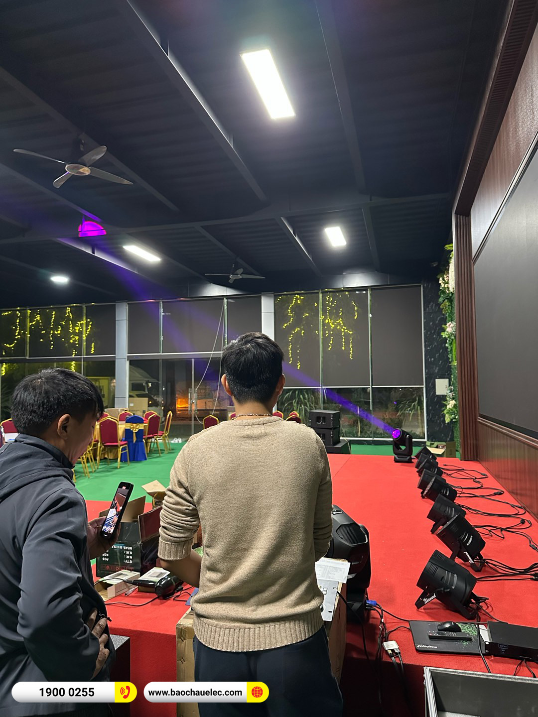 Lắp đặt hệ thống &acirc;m thanh, &aacute;nh s&aacute;ng cho C&ocirc;ng ty CP BKT tại H&agrave; Nội 